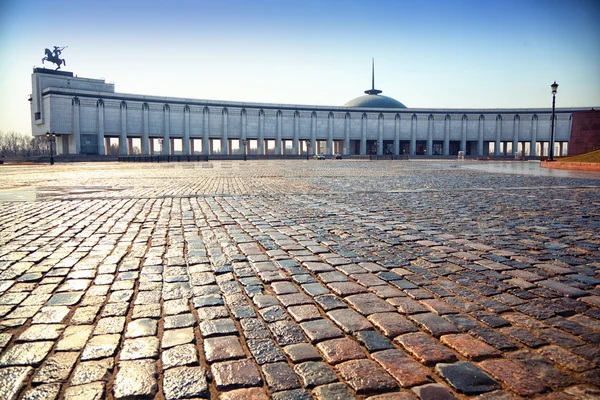 Moskou - 20 maart: Museum van de grote patriottische oorlog op Poklonnaya Hill in Moskou. Rusland, Moskou, 20 maart 2015 — Stockfoto