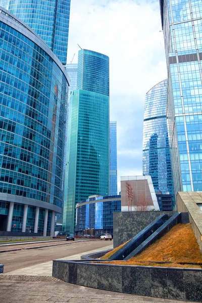 Moskwa - 9 marca: międzynarodowe centrum Moskwy miasto. Przykładem nowoczesnej architektury. Rosja, Moskwa, 9 marca 2015 — Zdjęcie stockowe