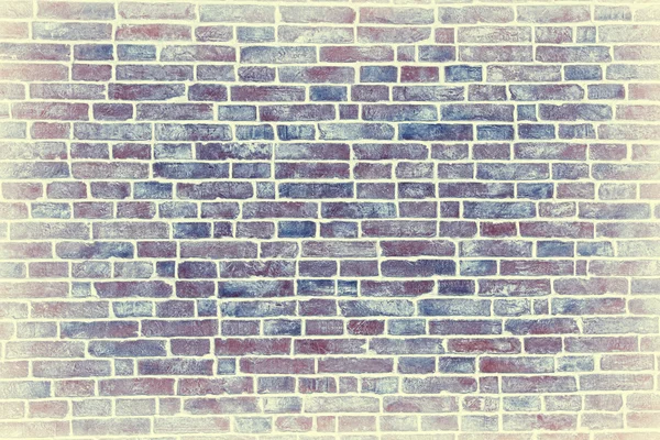 Cihlová zeď ve stylu retro — Stock fotografie