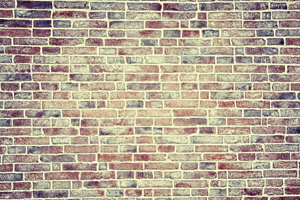 Vintage brick wall texture, background. Filter applied style instagram  Stock Photo by ©Devin_Pavel 73262607