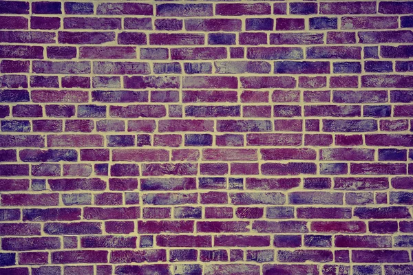 Dark purple brick wall. Texture, vintage background — Stock Photo, Image