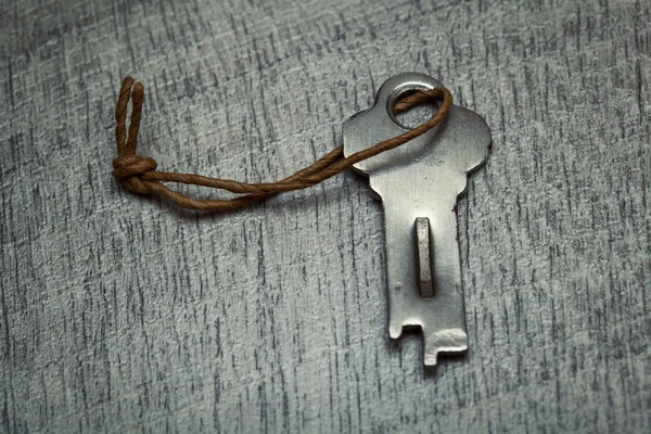 Vintage klucz z liny — Zdjęcie stockowe