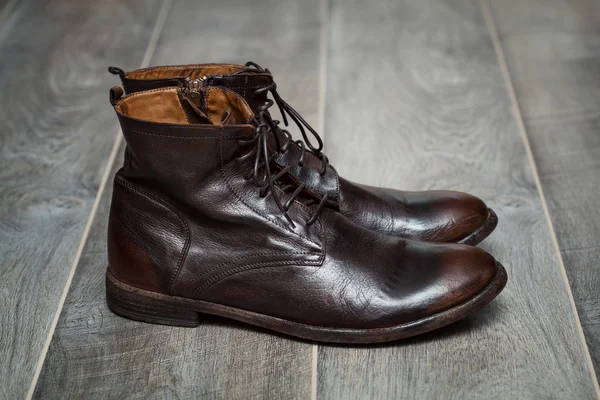 Mooie lederen schoenen — Stockfoto