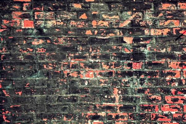 Tekstura tło stare ściany z czerwonej cegły — Zdjęcie stockowe
