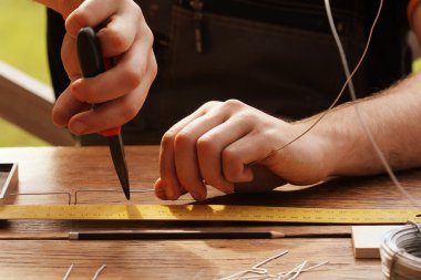 Tel pense ile bükme 