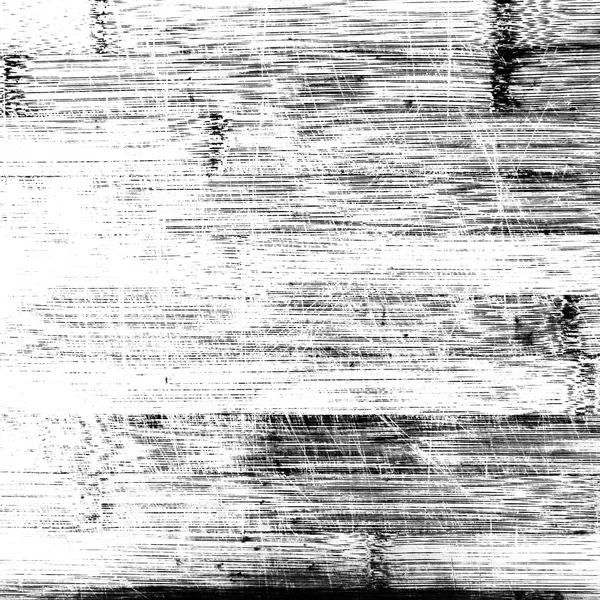 Oude houten plank met krassen in zwart-wit. — Stockfoto