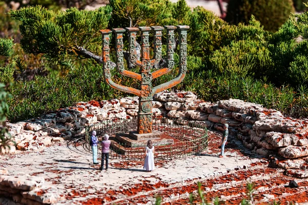 Knesset Menorah, Jerusalém — Fotografia de Stock