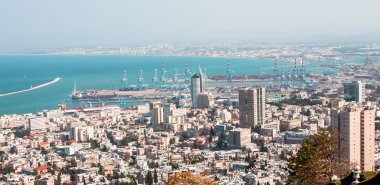 Haifa Bahai bahçesinden
