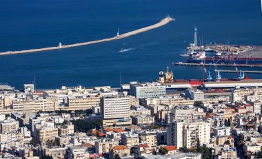 Haifa Bahai bahçesinden
