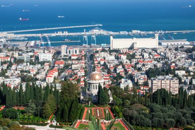 Haifa Bahai bahçesinden