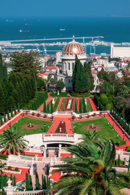 Haifa Bahai bahçesinden