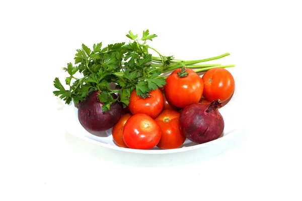 Composición con tomate — Foto de Stock