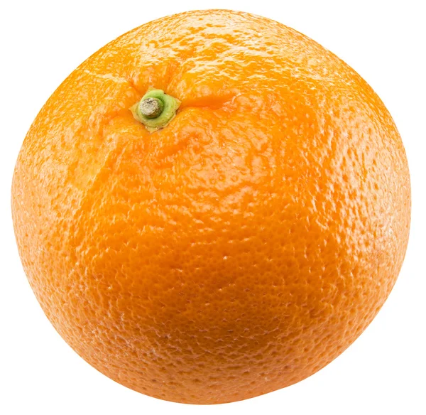 Fruit orange sur fond blanc . — Photo