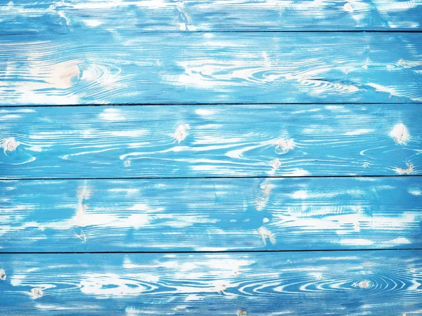 Blue wooden background. — Stock Photo, Image