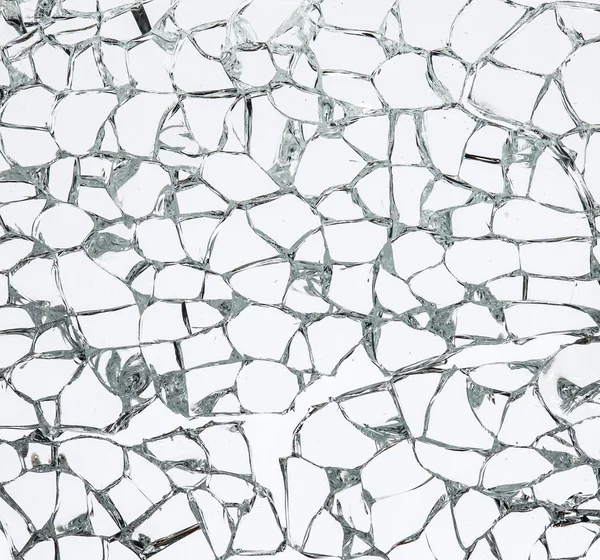 Textura de vidro de segurança quebrado . — Fotografia de Stock