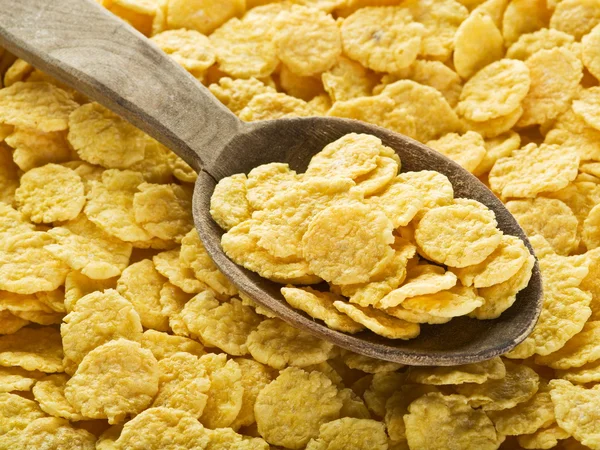 Cornflakes. Lebensmittel-Hintergrund. Textur — Stockfoto