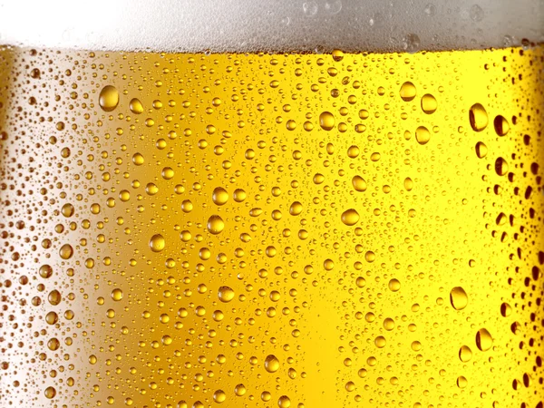 Misted glas bier. — Stockfoto