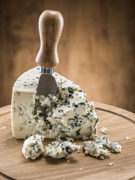 Δανέζικα-μπλε τυρί. Vintage σκαλιά. — Φωτογραφία Αρχείου