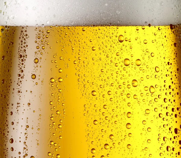 Misted glas bier. — Stockfoto