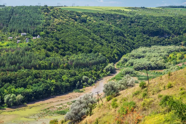 Prachtig Natuurlandschap Buurt Van Kitaygorod Meest Perfecte Uitloper Van Silurian — Stockfoto