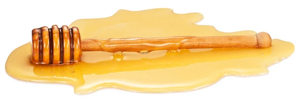 Dřevěná hůl v medu skvrna. — Stock fotografie