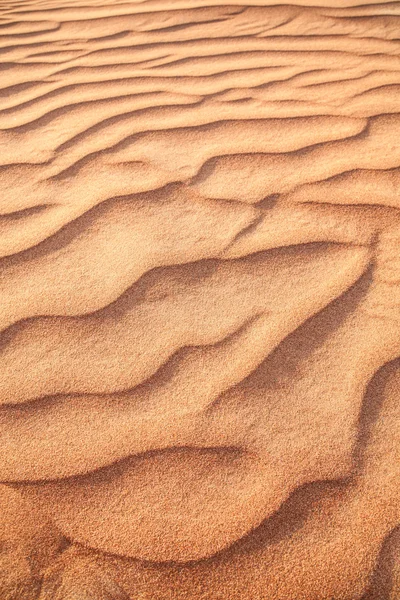 Sabbia ondulata nel deserto . — Foto Stock