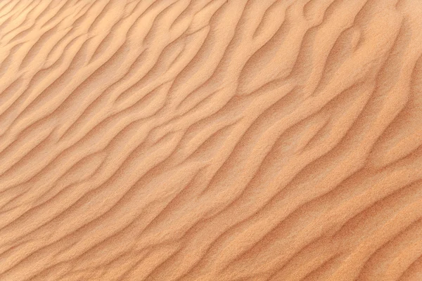 Areia ondulada no deserto . — Fotografia de Stock