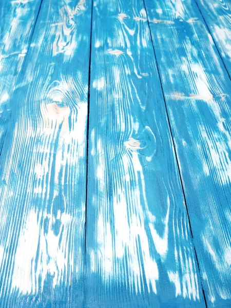 Blue wooden background. — Stock Photo, Image