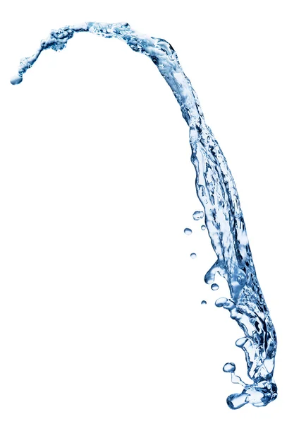 Splash of water. Clipping paths. — Stock Photo, Image