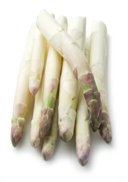 Germogli di asparagi bianchi . — Foto Stock