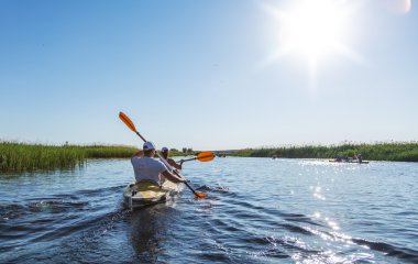 Vorskla nehirde rafting.