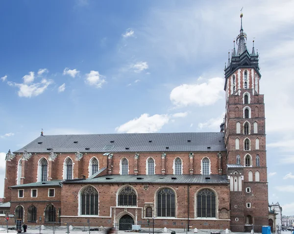 Rues de la vieille ville de Cracovie. Pologne. 6 mai 2015 . — Photo