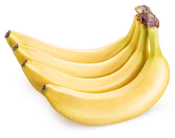 Bananas isolated on a white background. Clipping path. — Stock Photo, Image