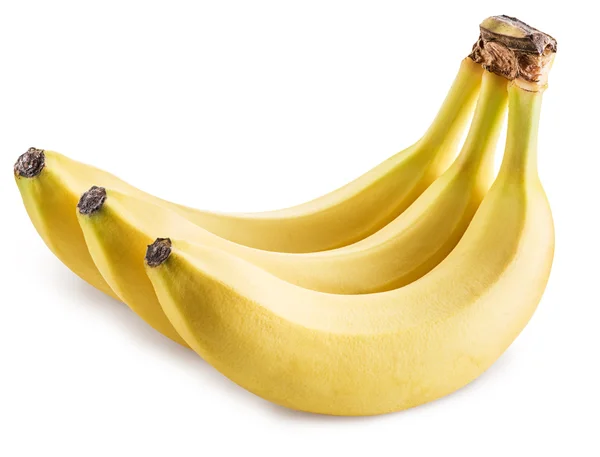 Bananas isolated on a white background. Clipping path. — Stock Photo, Image