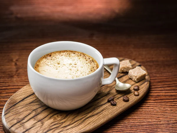 Tasse Cappuccino. — Stockfoto