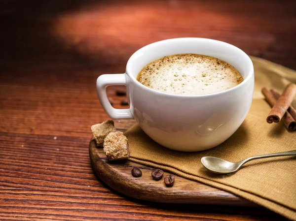 Tazza di cappuccino . — Foto Stock