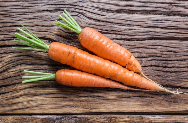 Carottes biologiques fraîches . — Photo