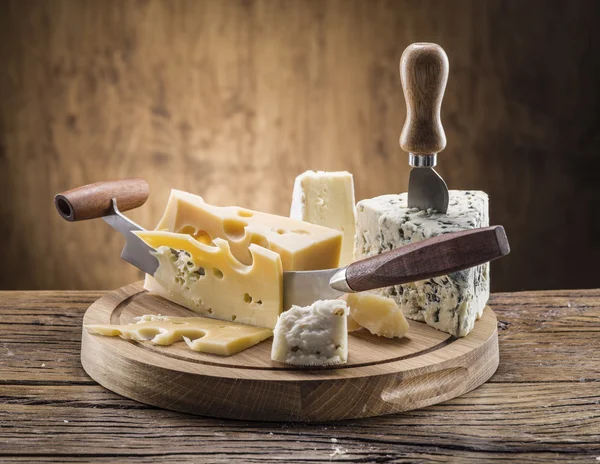 チーズの様々 な。ヴィンテージ ・ スタイルズ. — ストック写真