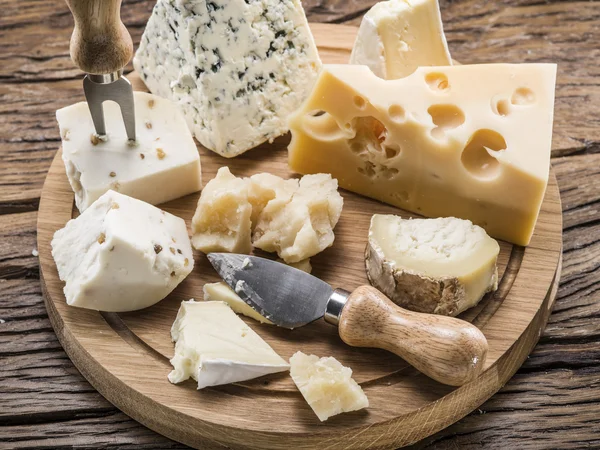 チーズの様々 な。ヴィンテージ ・ スタイルズ. — ストック写真