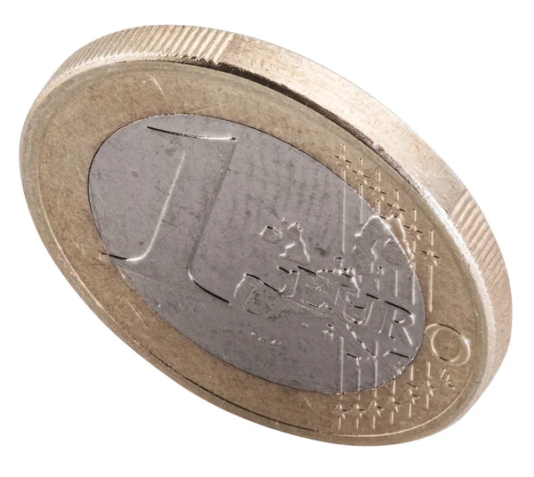 Eski bir euro para. — Stok fotoğraf