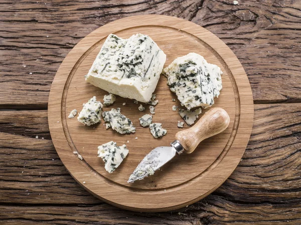 Danish blue cheese. Vintage stiles.