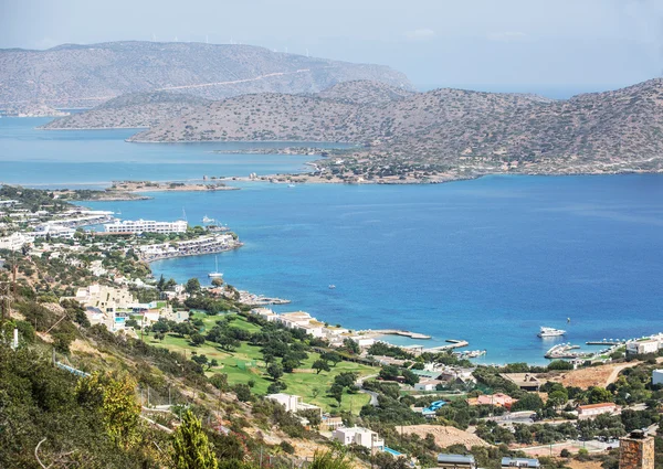 Παραλία Ελούντας Crete.Greece 19.09.2015. — Φωτογραφία Αρχείου