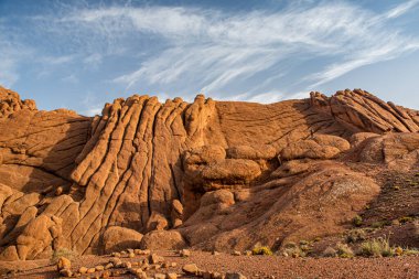 Dades Vadisi 'ndeki maymun parmakları, Marakeş, Fas