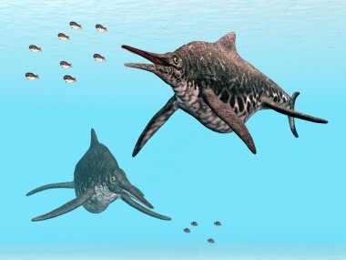 İchthyosaur Shonisaurus