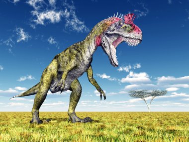 dinozor cryolophosaurus