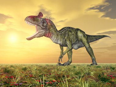 dinozor cryolophosaurus