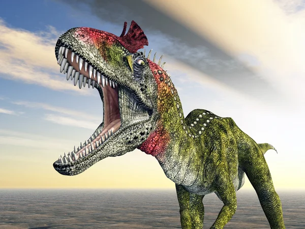 Dinosaur Cryolophosaurus — Stock Photo, Image