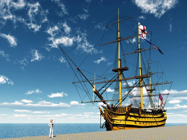 HMS Victory — Stok fotoğraf