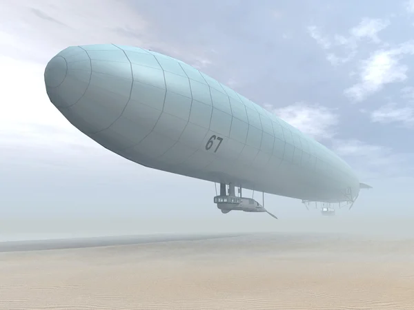 Tysk Airship — Stockfoto