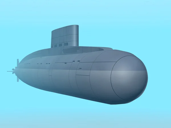Russische onderzeeër — Stockfoto